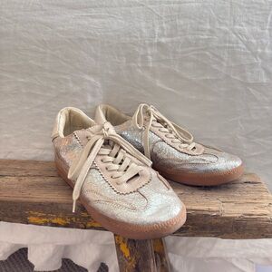 Dolce Vita Silver Sneakers